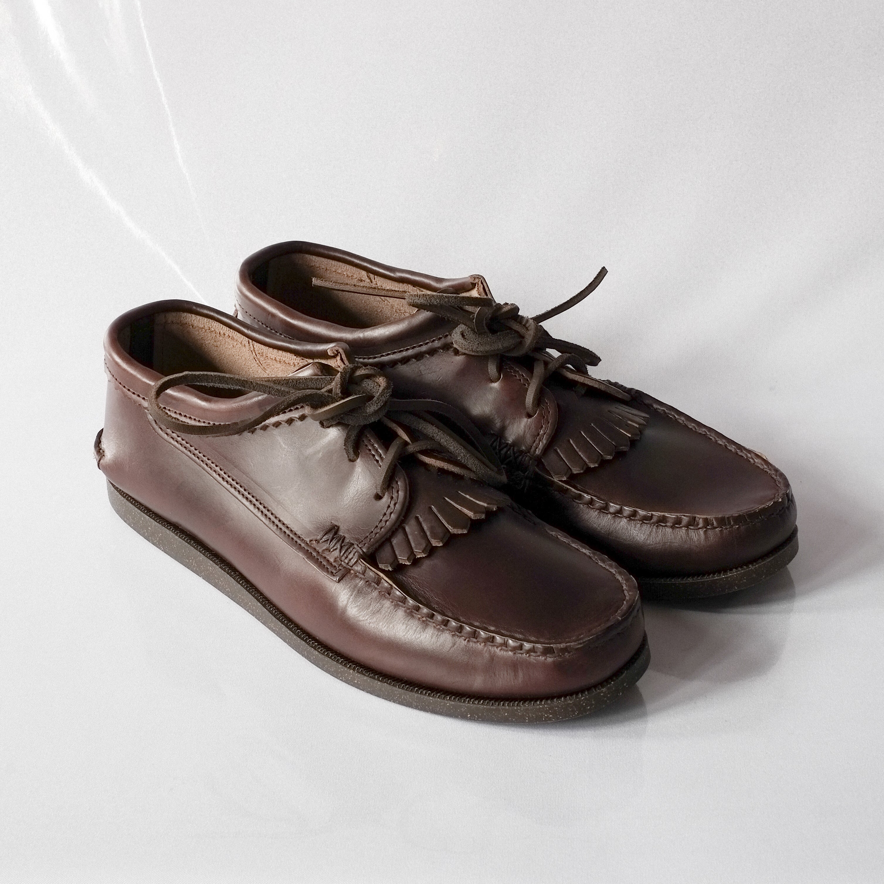 Yuketen Blucher w/ Kiltie & Camp Sole (G Brown)– Mamnick Yuketen Blucher w/ Kiltie & Camp Sole (G Brown)– Mamnick
